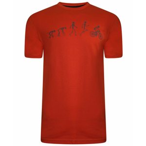 Pánské triko Dare 2b Integral Tee Velikost: L / Barva: červená