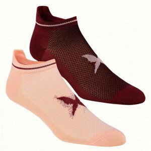 Dámské ponožky Kari Traa Nora Sock 2Pk Velikost: 36-38 / Barva: růžová/vínová