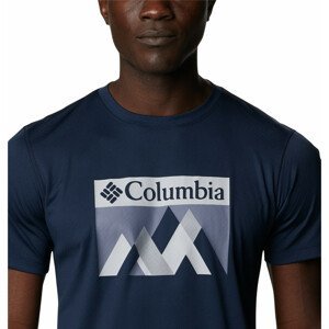 Pánské triko Columbia Zero Rules Graphic Velikost: M / Barva: černá/modrá
