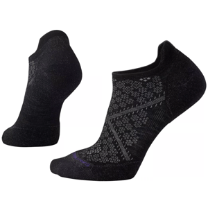 Dámské ponožky Smartwool Run Light Elite Micro Velikost ponožek: 34-37 / Barva: černá