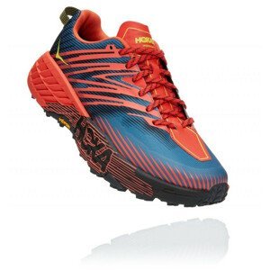 Pánské běžecké boty Hoka One One Speedgoat 4 Velikost bot (EU): 42 (2/3) / Barva: modrá/oranžová