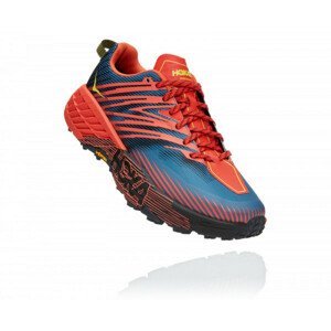 Pánské běžecké boty Hoka One One Speedgoat 4 Wide Velikost bot (EU): 42 / Barva: modrá/oranžová