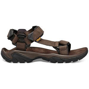 Pánské sandály Teva Terra Fi 5 Leather Velikost bot (EU): 45,5 / Barva: hnědá