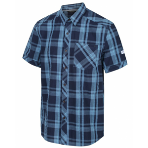 Pánská košile Regatta Deakin III Velikost: XXL / Barva: modrá
