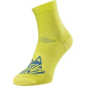 Ponožky Silvini Enduro Orino Velikost ponožek: 39-41 / Barva: žlutá
