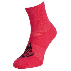 Ponožky Silvini Enduro Orino Velikost ponožek: 39-41 / Barva: červená