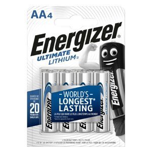 Baterie Energizer Ultimate lithium AA/4 Barva: stříbrná