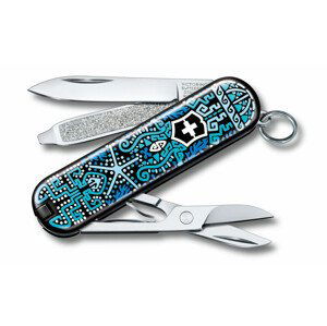 Kapesní nůž Victorinox Victorinox Classic 58 mm Barva: modrá