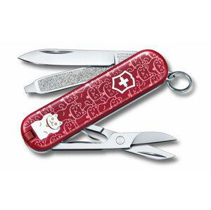 Kapesní nůž Victorinox Victorinox Classic 58 mm Barva: červená