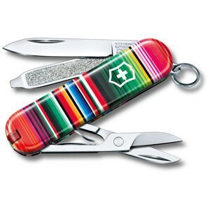Kapesní nůž Victorinox Victorinox Classic 58 mm Barva: zelená/červená