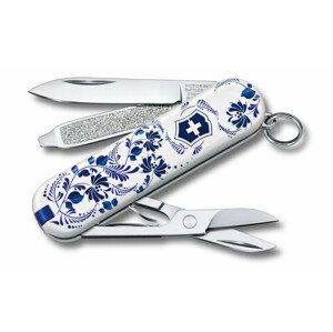 Kapesní nůž Victorinox Victorinox Classic 58 mm Barva: bílá/modrá