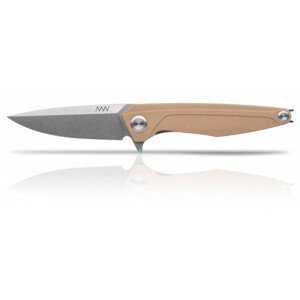 Nůž Acta non verba Nůž Z300 - Liner, Plain Barva: hnědá