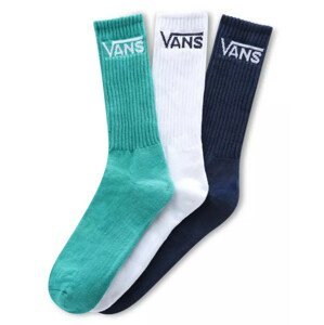 Ponožky Vans MN Classic Crew 6,5-9 3Pk Barva: zelená