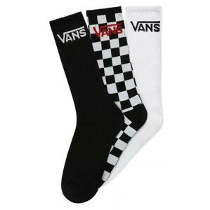 Ponožky Vans MN Classic Crew (42,5-47) 3Pk Barva: černá/bílá