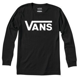 Pánské triko Vans MN Vans Classic Ls Velikost: L / Barva: černá/bílá