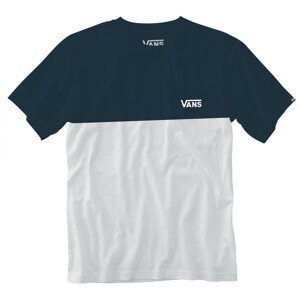 Pánské triko Vans MN Colorblock Tee Velikost: L / Barva: bílá