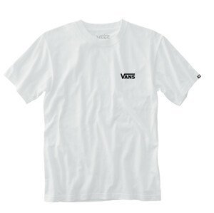 Pánské triko Vans MN Left Chest Logo Tee Velikost: M / Barva: bílá