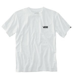 Pánské triko Vans MN Left Chest Logo Tee Velikost: L / Barva: bílá