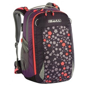 Školní batoh Boll Smart 24 Flowers Barva: fialová