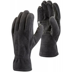 Rukavice Black Diamond Midweight Fleece Velikost rukavic: M / Barva: černá