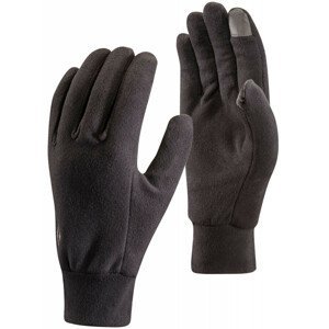 Rukavice Black Diamond Lightweight Fleece Velikost rukavic: S / Barva: černá