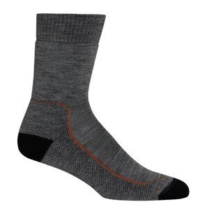 Dámské ponožky Icebreaker W's Hike+ Medium Crew Velikost ponožek: 38-40 / Barva: šedá