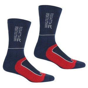 Pánské ponožky Regatta Samaris2SeasonSck Velikost ponožek: 43-47 / Barva: modrá/červená