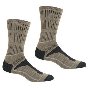 Dámské ponožky Regatta LdySamaris3Season Velikost ponožek: 39-42 / Barva: hnědá