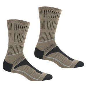 Dámské ponožky Regatta LdySamaris3Season Velikost ponožek: 36-38 / Barva: hnědá