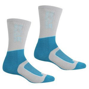 Dámské ponožky Regatta LdySamaris2Season Velikost ponožek: 39-42 / Barva: šedá/modrá