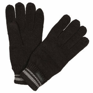 Rukavice Regatta Balton Glove II Velikost rukavic: S/M / Barva: černá/šedá
