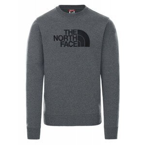 Pánská mikina The North Face Drew Peak Crew Velikost: XXL / Barva: šedá/černá
