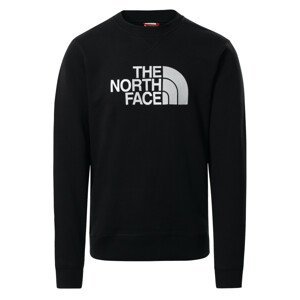 Pánská mikina The North Face Drew Peak Crew Velikost: M / Barva: černá/bílá