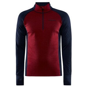 Pánské funkční triko Craft ADV Nordic Wool HZ Velikost: M / Barva: červená/modrá