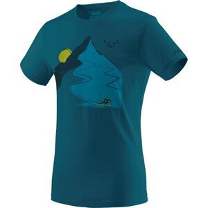 Pánské triko Dynafit Artist Series Co T-Shirt M Velikost: XXL / Barva: modrá