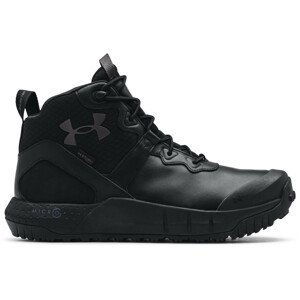 Pánské boty Under Armour MG Valsetz Mid LTHR WP Velikost bot (EU): 43 / Barva: černá