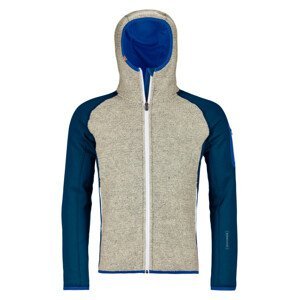 Pánská mikina Ortovox Fleece Plus Classic Knit Hoody Velikost: M / Barva: modrá