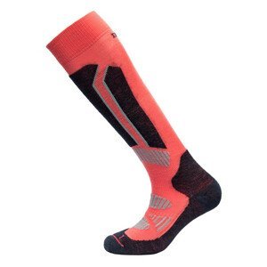 Ponožky Devold Alpine Woman Sock Velikost ponožek: 38-40 / Barva: oranžová/černá