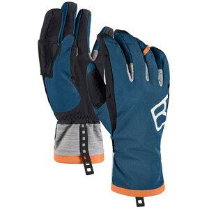 Pánské rukavice Ortovox Tour Glove Velikost: M / Barva: modrá