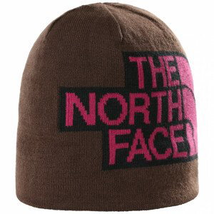 Čepice The North Face Reversible Highline Beanie Barva: černá/hnědá