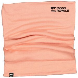 Nákrčník Mons Royale Double Up Neckwarmer Barva: růžová