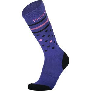 Dámské ponožky Mons Royale Lift Access Sock Velikost ponožek: 35-37 / Barva: modrá