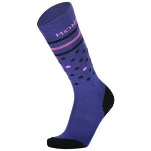Dámské ponožky Mons Royale Lift Access Sock Velikost ponožek: 38-40 / Barva: modrá