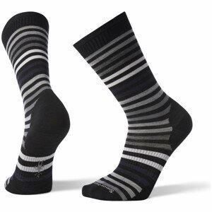 Ponožky Smartwool Everyday Spruce Street Crew Velikost ponožek: 38-41 / Barva: černá/bílá