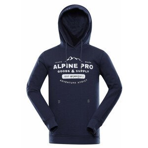Pánská mikina Alpine Pro Lew Velikost: M / Barva: modrá