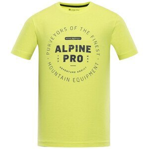 Pánské triko Alpine Pro Levek Velikost: S / Barva: žlutá