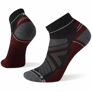Pánské ponožky Smartwool Performance Hike Light Cushion Ankle Velikost ponožek: 42-45 / Barva: šedá/červená