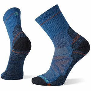 Pánské ponožky Smartwool Performance Hike Light Cushion Mid Crew Velikost ponožek: 38-41 / Barva: modrá