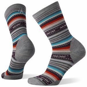 Dámské ponožky Smartwool W Everyday Margarita Crew Velikost ponožek: 38-41 / Barva: šedá
