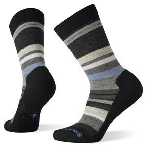 Dámské ponožky Smartwool W Everyday Saturnsphere Crew Velikost ponožek: 34-37 / Barva: černá/modrá